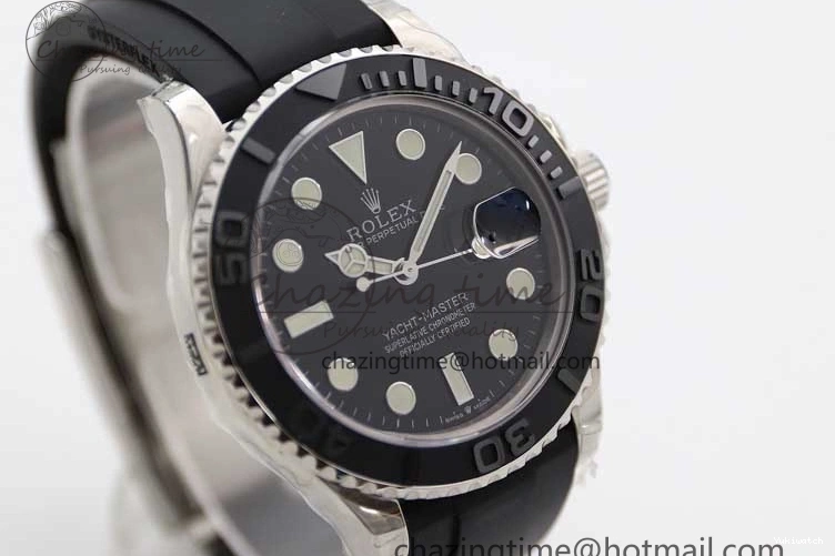 42mm Ceramic VR3235 Black on Strap Bezel 226659 1:1 TWA Oysterflex Best 3D Edition Yacht-Master 0226